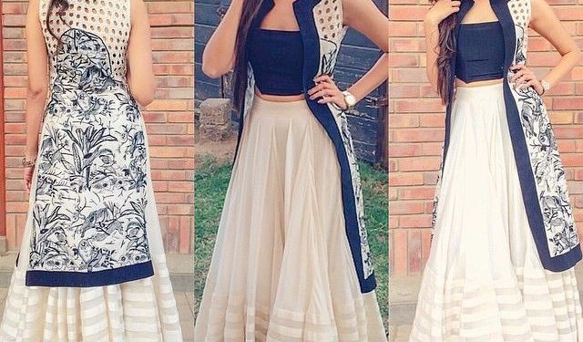 modern indo western dresses