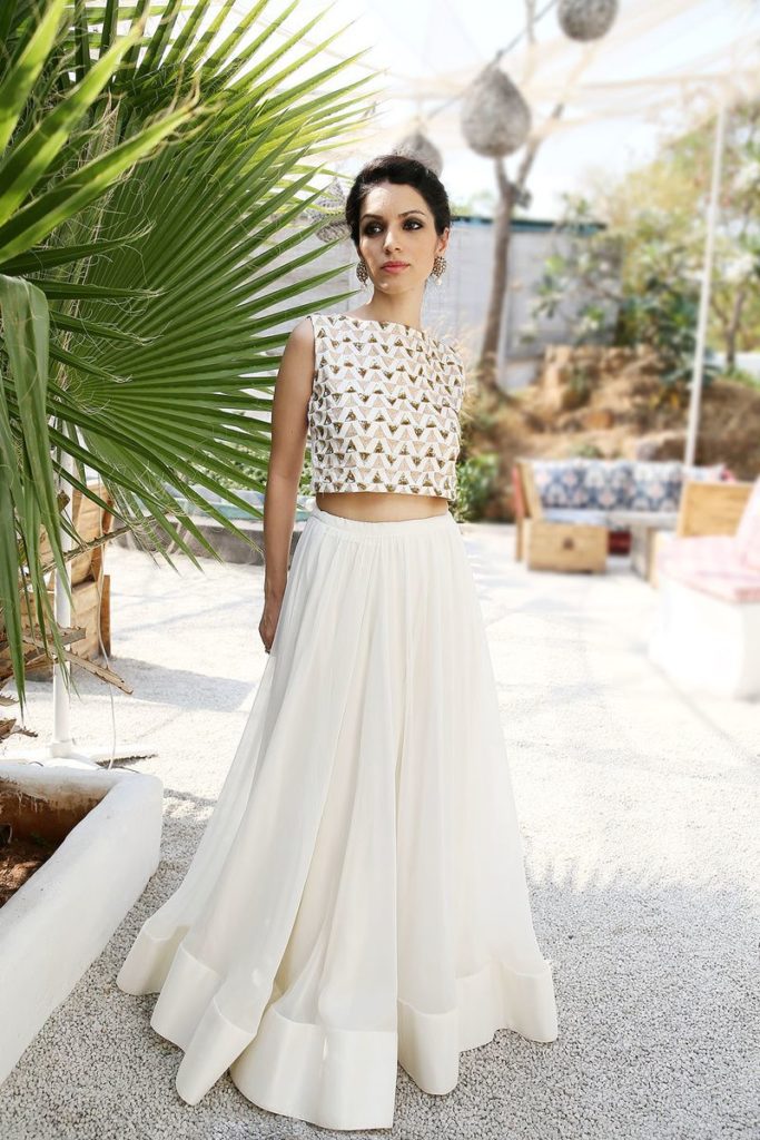 indo western short tops