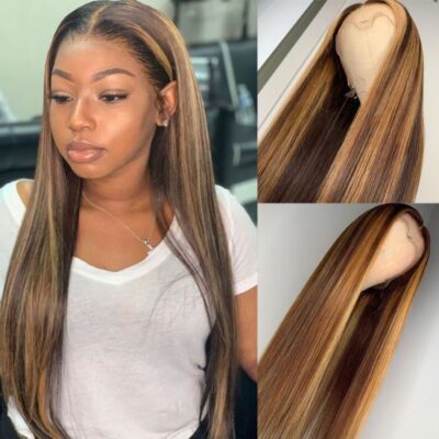 Wig a woman should try| Black wig & Honey Brown wig