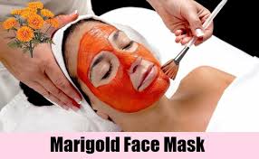 marigold face gold