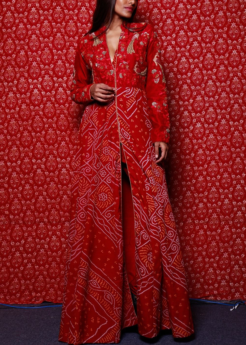 Red-Georgette-Anarkali-Suit