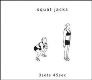 squats jumps
