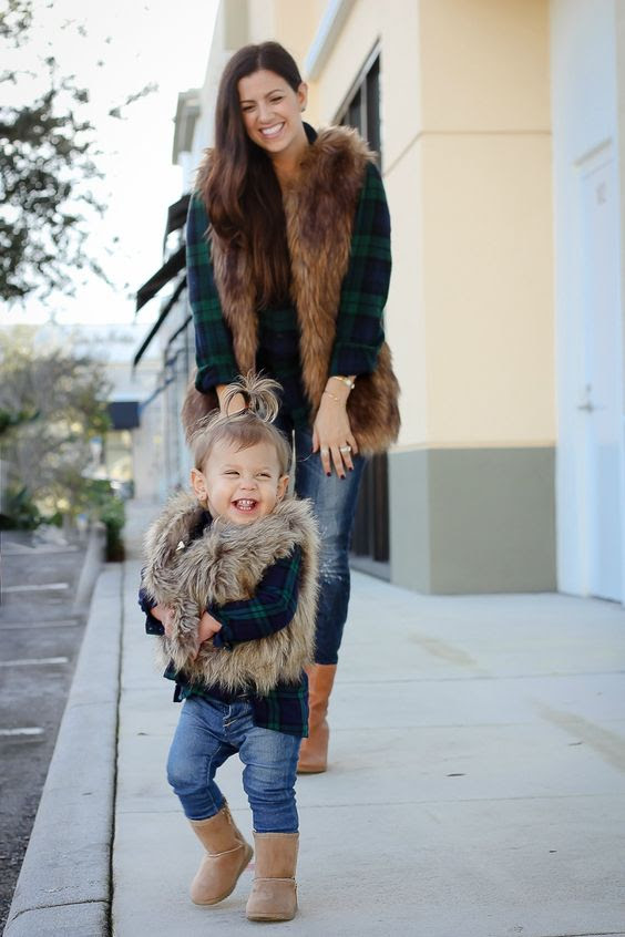 momy and daughter outfits