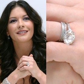 Catherine Zeta Jones’s Engagement Ring 