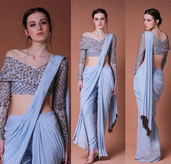 Dhoti Sarees - Indo Western Dresses