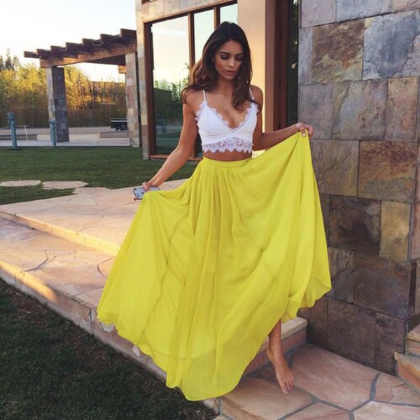 maxi skirt