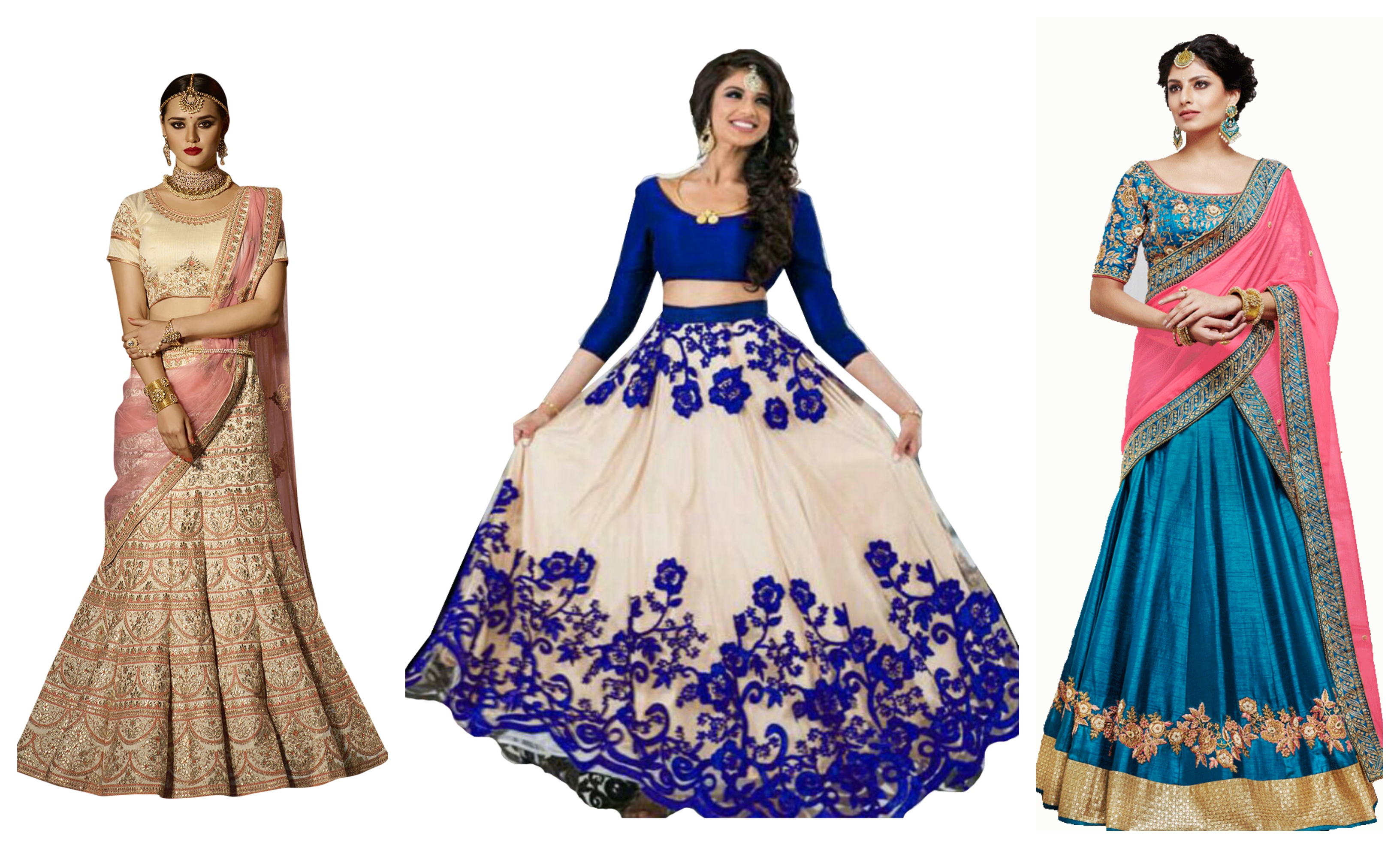 Types of designer lehengas that are worth to try on!