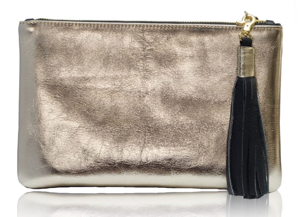 Metallic Clutch Purse