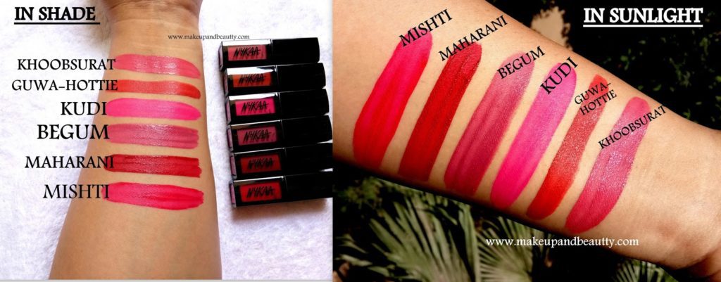Nykaa Matte to Last Liquid Lipsticks Review and Swatches