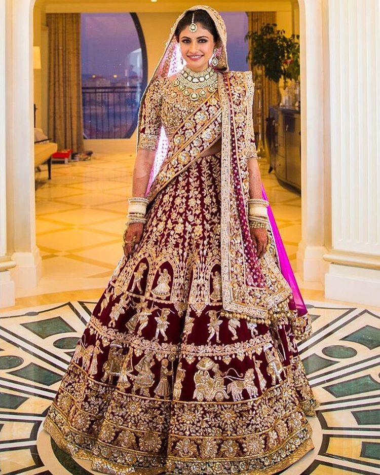 Latest Bridal Wear Lehenga Designs by Manish Malhotra