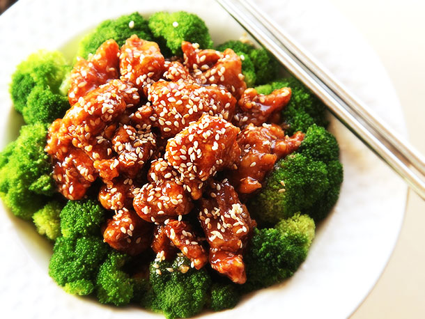 Orange Chicken with Broccoli