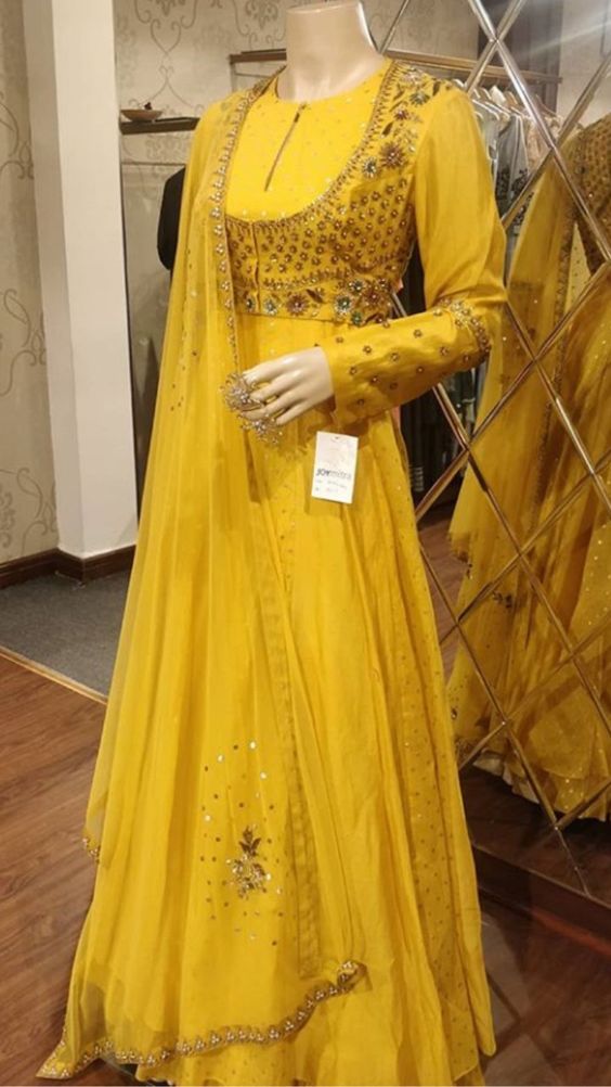 jacket anarkali suit