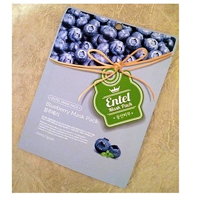 Entel Blueberry Mask Pack