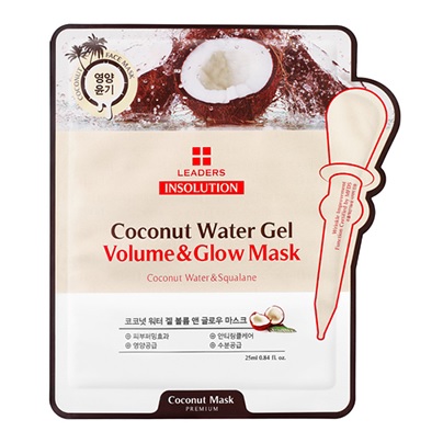 Leaders Insolution Coconut Water Gel Volume Glow Mask