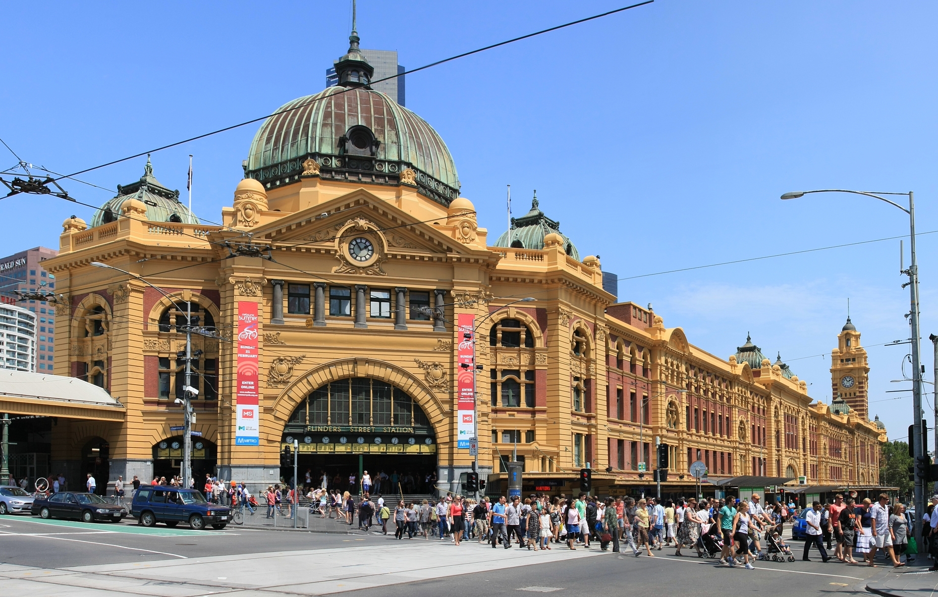 1 flinders st station melb