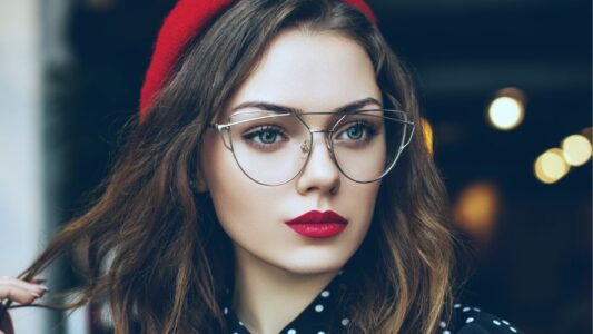 Oversized Stylish Eyewear for Girls