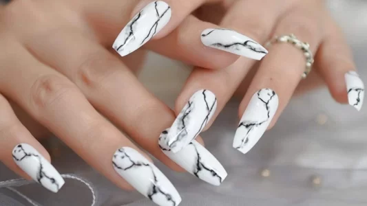 Marble Nails