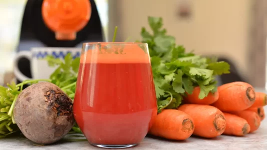 Carrot, Orange, and Beetroot