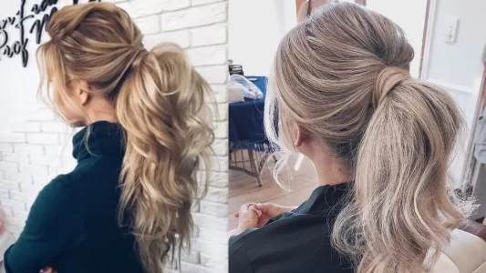 Textured Types of Ponytails
