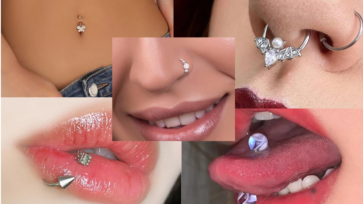 various body parts can be customized for fine piercing jewelry