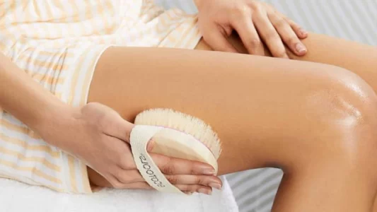 Exfoliate before waxing