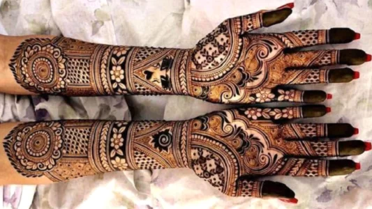 Intricate Bridal Mehndi Designs