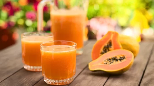 Papaya Juice - Juices for a Fair Complexion