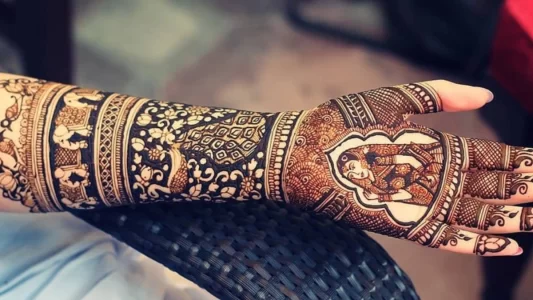 Rajasthani Bridal Mehndi Designs