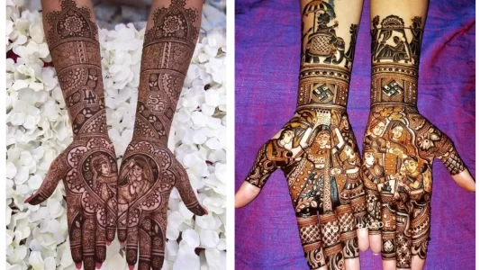 Sindoor & Kanyadaan Mehndi Designs