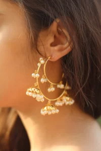 Shoulder Grazing Earrings - Jewellery Trends in 2023