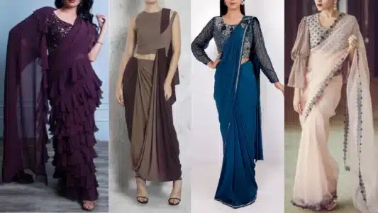 Indo-Western Saree Dress